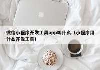 微信小程序開發(fā)工具app叫什么（小程序用什么開發(fā)工具）