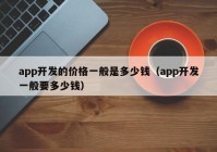 app開(kāi)發(fā)的價(jià)格一般是多少錢(qián)（app開(kāi)發(fā)一般要多少錢(qián)）