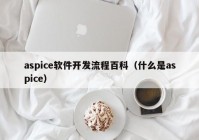 aspice軟件開發(fā)流程百科（什么是aspice）